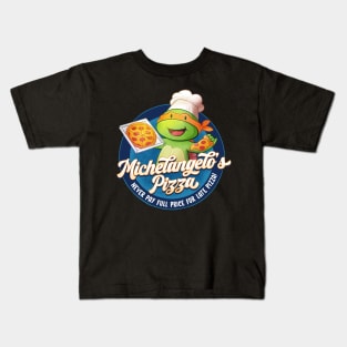 Michelangelo's Pizza Kids T-Shirt